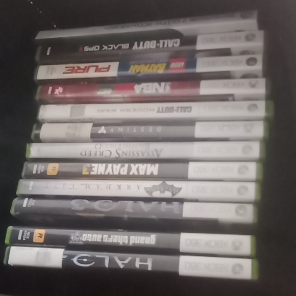 Xbox 360 w/12 games - Picture 7 of 7